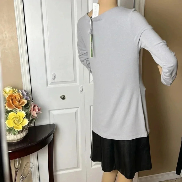 Vintage NWT sweater,tunic WOMEN XS and S, abstract,beads,metallic,career,office - Picture 13 of 13